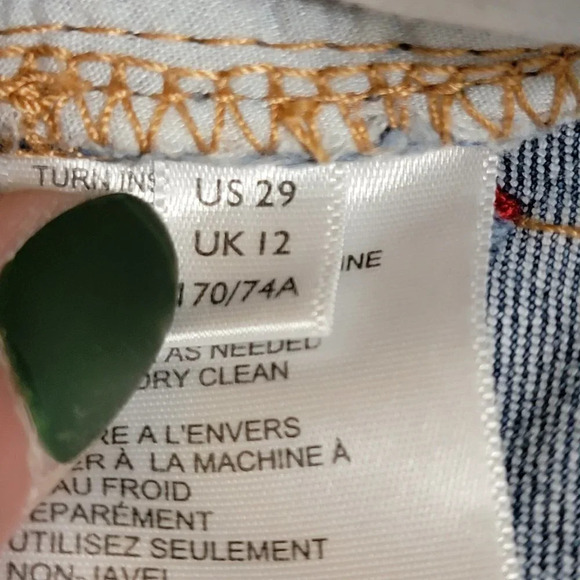 BDG Urban Outfitters Twig High Rise Light Wash Skinny Jeans‎ Casual 90s Vibes 29 - Picture 6 of 8